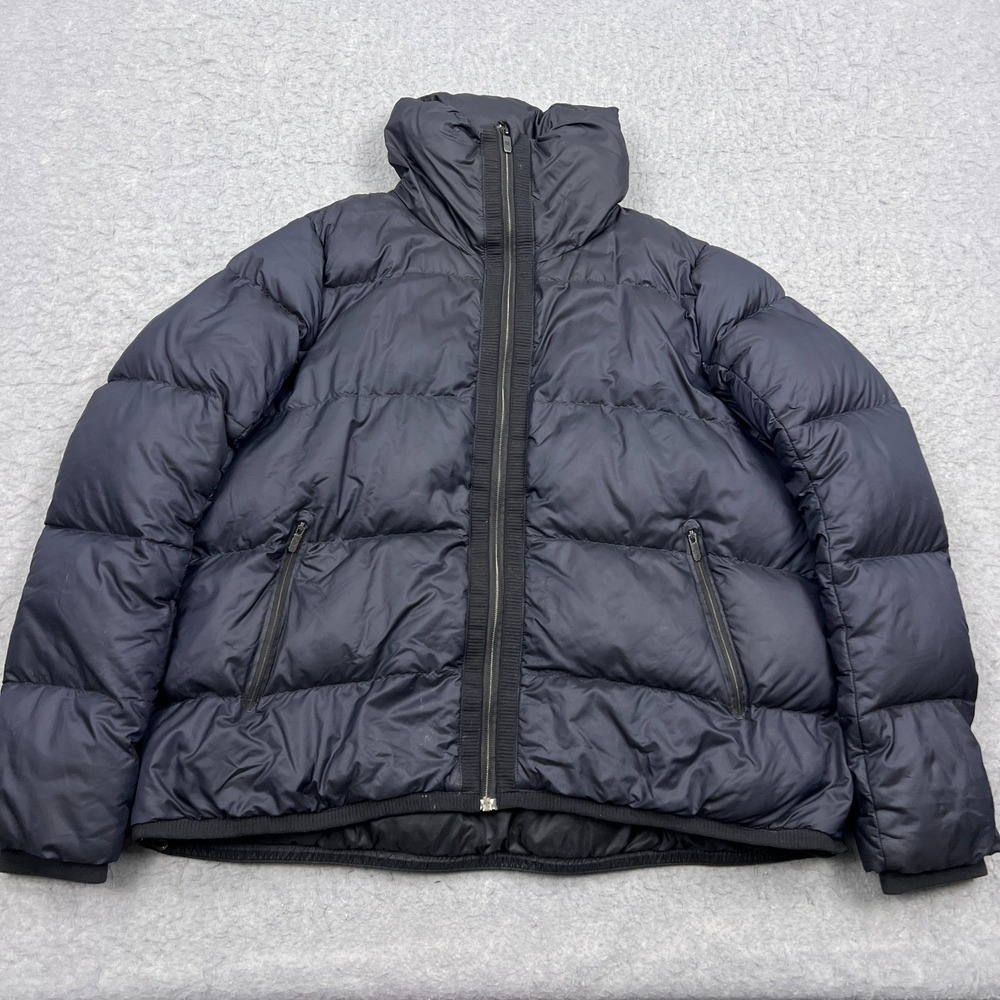 Lululemon Cloudscape‎ Jacket Women's 6 Black Goose Down Full Zip Puffer W4ANZS
